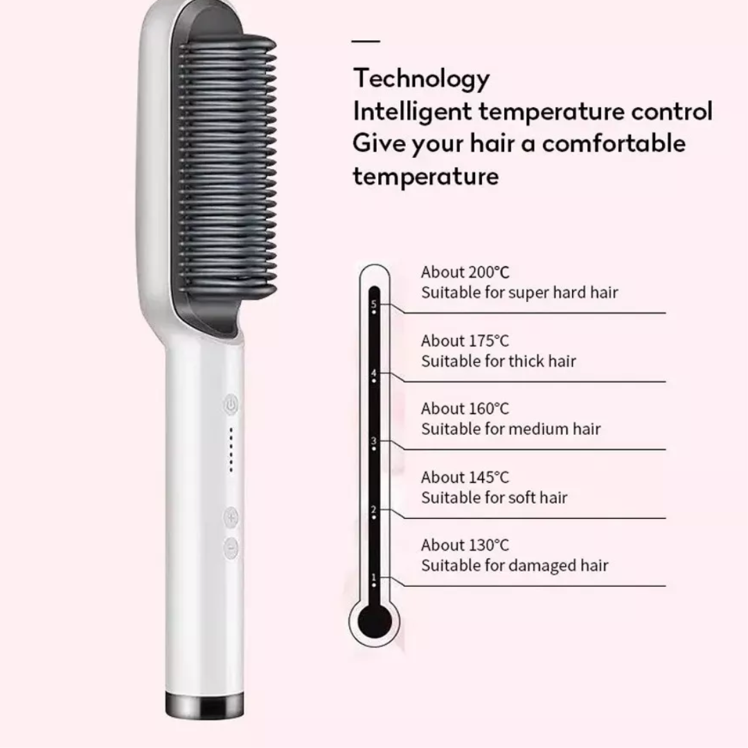 Miniatura 2 de Plancha Cepillo 2 En 1 Alisador